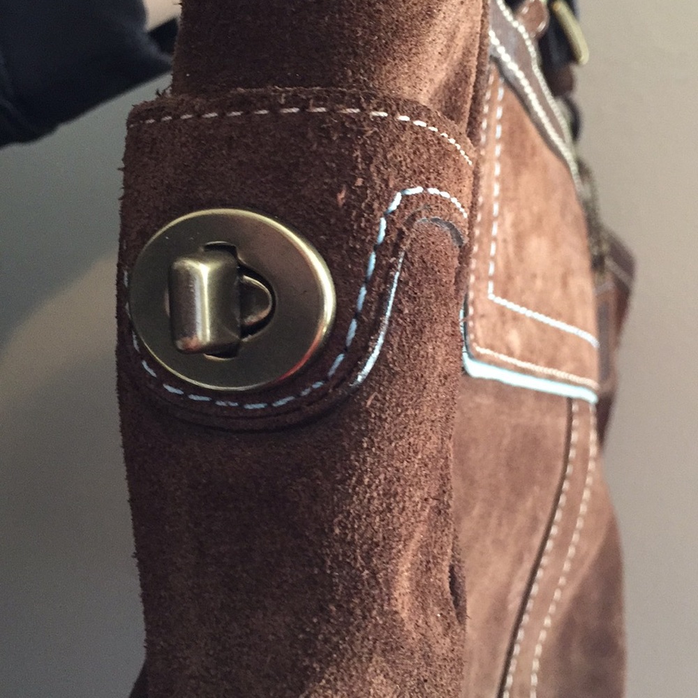 Suede purse - Picture 6 of 6